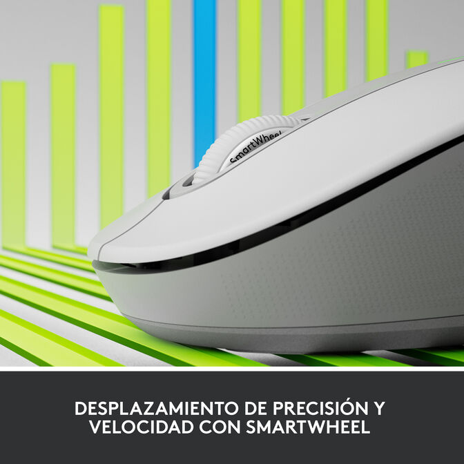Rat&oacute;n Logitech Signature M650 L for Business 4000DPI Wireless/Bluetooth Blanco image number 11