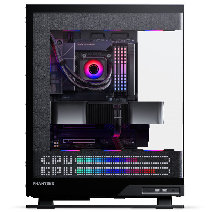 Caja ATX Phanteks Evolv Series X2 Matrix Vidro Temperado DRGB Negro image number 5