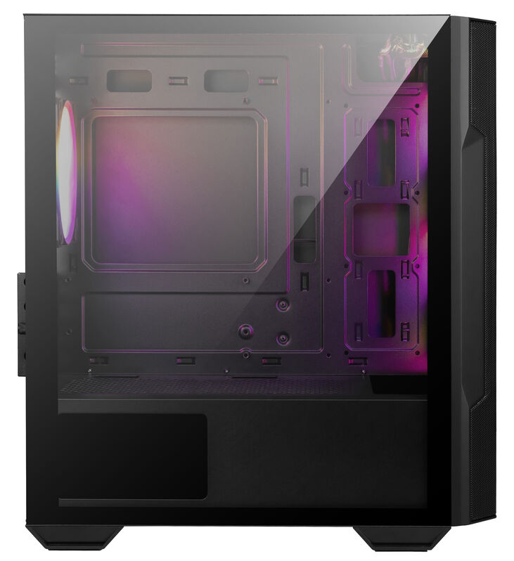 Torre Micro-ATX MSI MAG Forge M100R RGB Negro image number 2