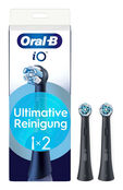 Recambios para Cepillo de Dientes El&eacute;ctrico Oral-B iO Ultimative Reinigung Pack 2 Unidades Negro image number null