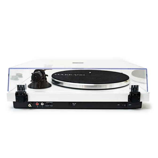 Gira-discos Vulkkano TD10 Bluetooth USB Branco image number 4