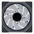 Ventilador Lian Li UNI FAN SL120 Infinity RGB Reverse Blade PWM Negro 120mm (Pack 3) image number null