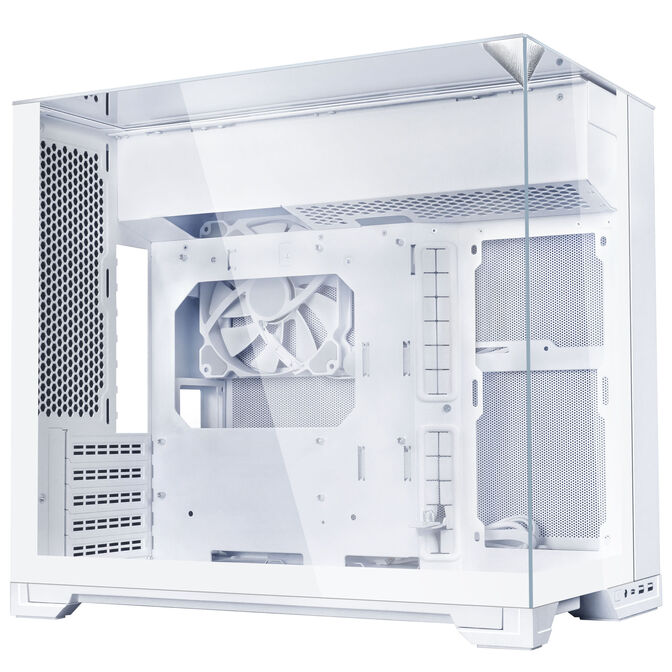 Caja Micro-ATX Lian Li O11 Vision-M Blanco image number 0