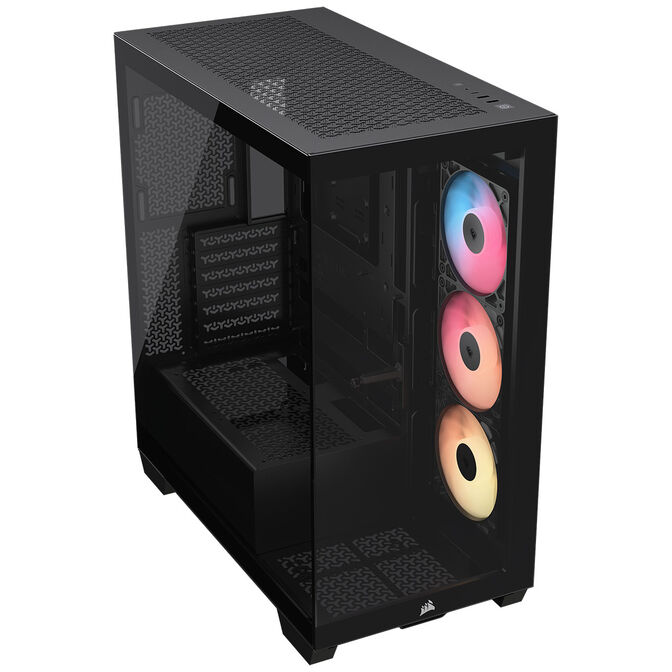 Torre E-ATX Corsair 3500X RSR ARGB Negro Cristal Templado image number 1