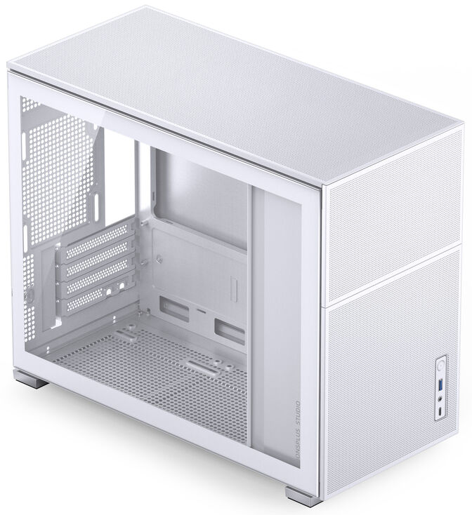Caja Micro-ATX Jonsbo D31 MESH Vidrio Templado Blanco image number 1