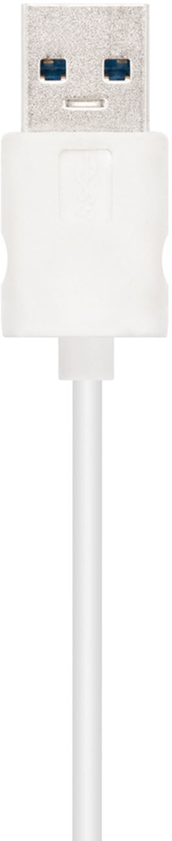 Adaptador Gigabit NanoCable USB 3.0 a Ethernet Gigabit 10/100/1000 Mbps 15 CM image number 1