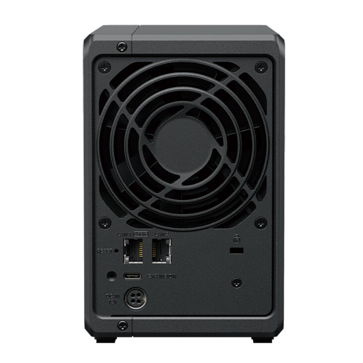 NAS Synology Disk Station D725+ - 2 Baías - CPU 2-Core AMD Ryzen R1600 - 4GB RAM image number 3