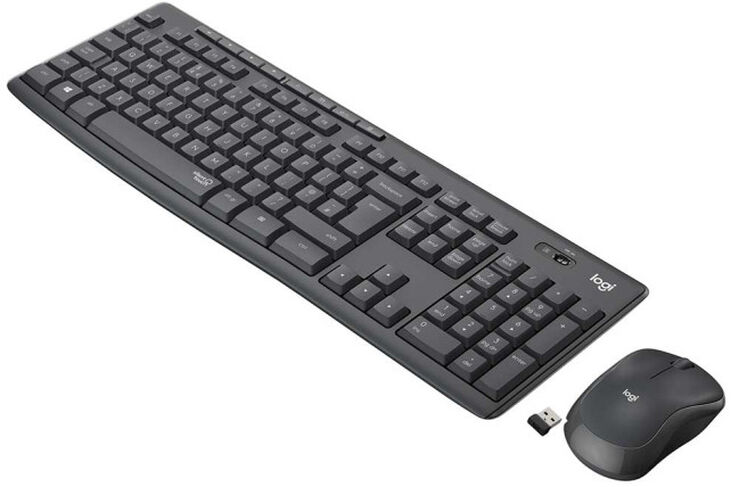 Teclado + Ratón Logitech MK295 Silent Wireless (PT) image number 1