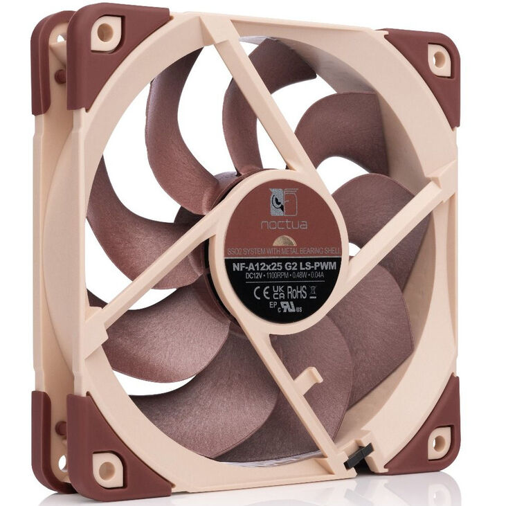 Ventilador Noctua NF-A12X25 G2 Low Speed PWM 120mm image number 2