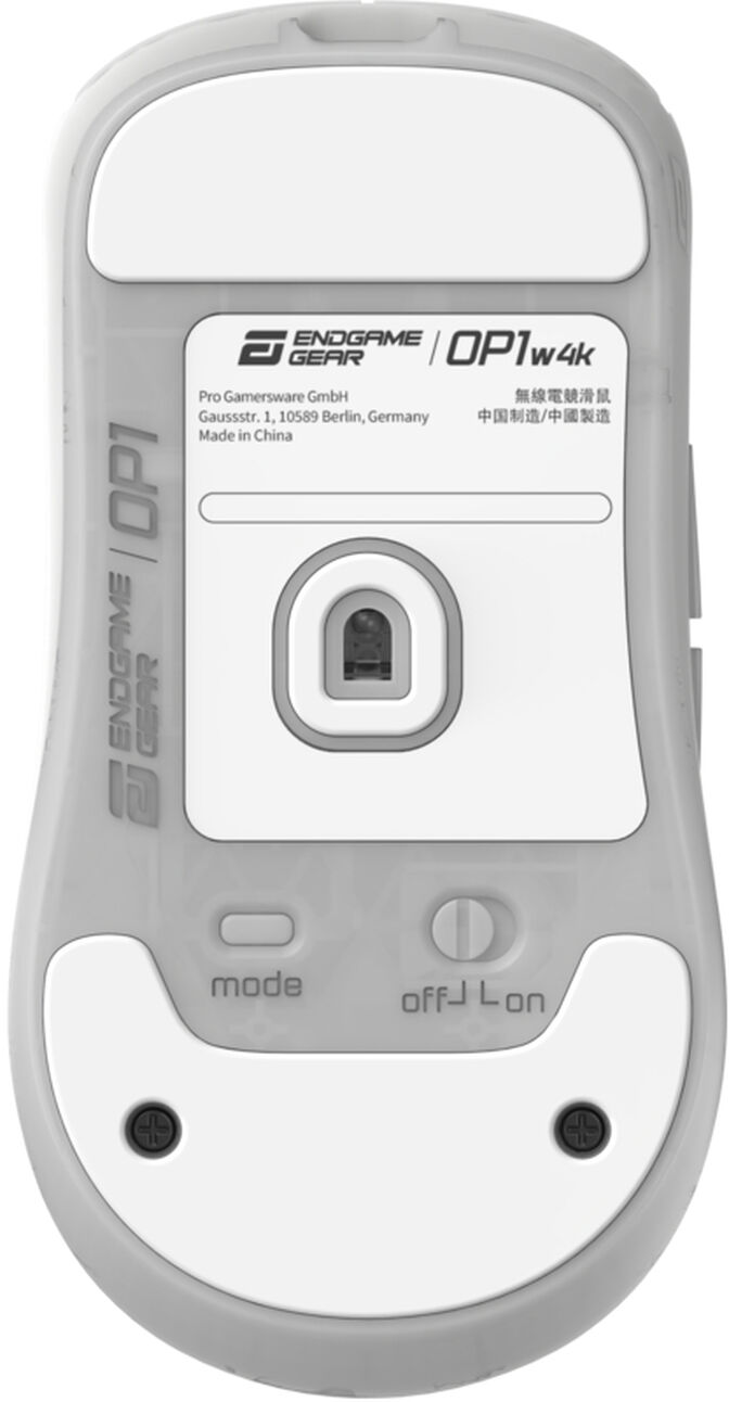 Rat&oacute;n Gaming Endgame Gear OP1w 4k Wireless - White Frost image number 7