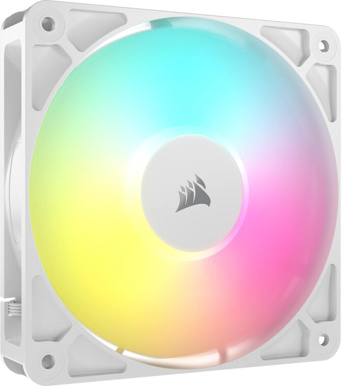 Ventilador Corsair RS120 ARGB PWM Blanco 120mm image number 0