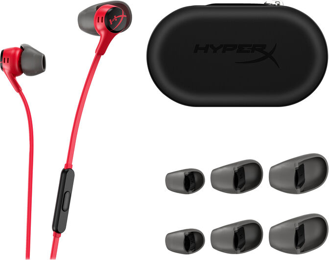 Earbuds HyperX Cloud II Rojo image number 3