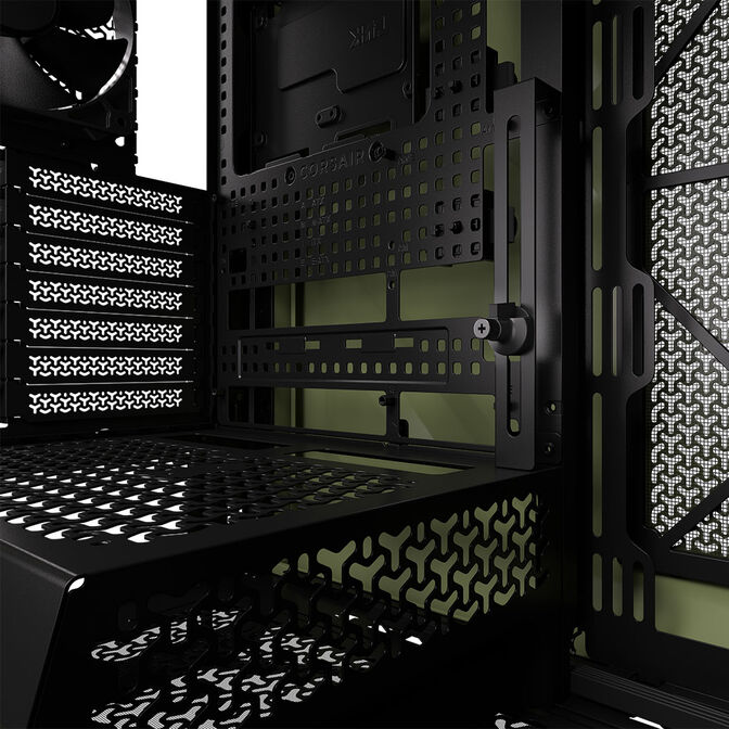Torre E-ATX Corsair WARTHOG RS Perfomance Mil Green Cristal Templado image number 17