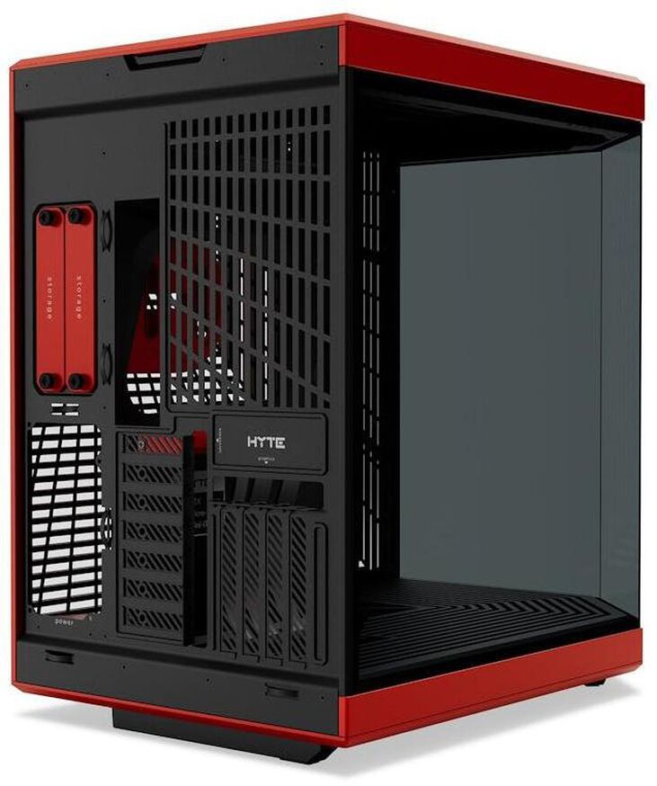 Caja ATX Hyte Y70 Vidrio Templado Negro/Rojo image number 3