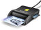 Lector de tarjetas AXAGON CRE-SM3SD USB Smart card & SD/microSD/SIM card FlatReader