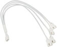 Cable Splitter Kolink 1-4 PWM Sleeved Blanco image number null