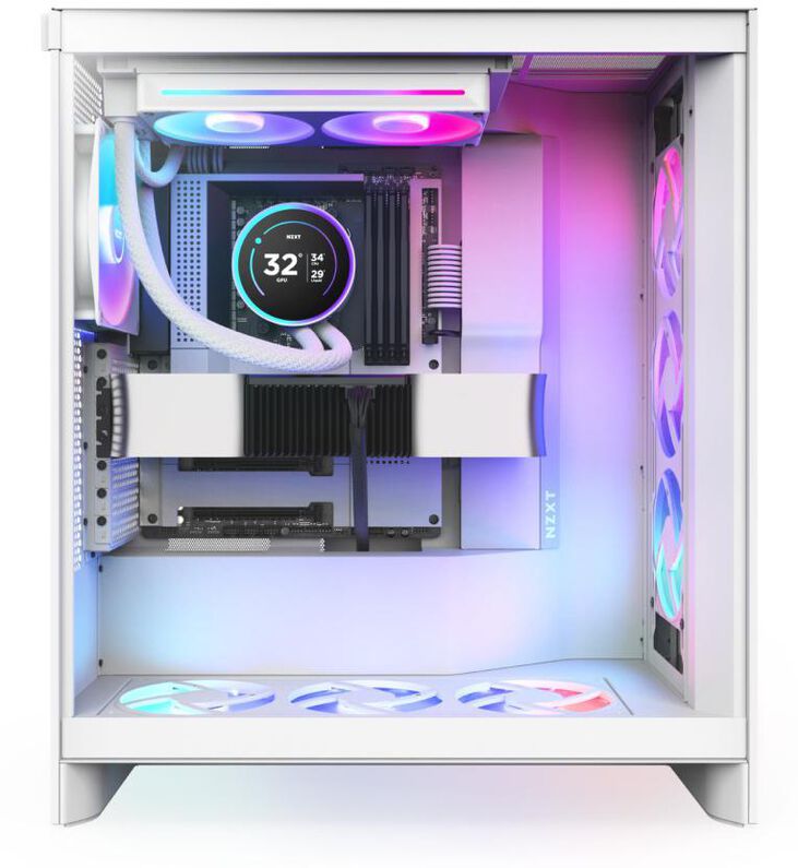 Kit de Refrigeración Líquida CPU NZXT Kraken Elite 240 (2025) RGB Preto image number 4