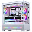 Caja ATX Phanteks XT View Matrix D-RGB Vidro Temperado Blanco image number null