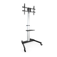 Soporte Móvil Tooq HERA 37" a 86" Max 50Kg Aluminio Soporte Móvil Tooq HERA 37" a 86" Max 50Kg Aluminio