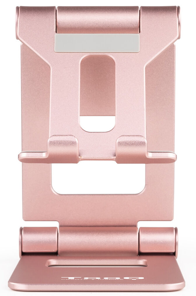 Soporte Mesa Tooq Ajustable p/ Smartphone/Tablet Max. 10" Rosa image number 1