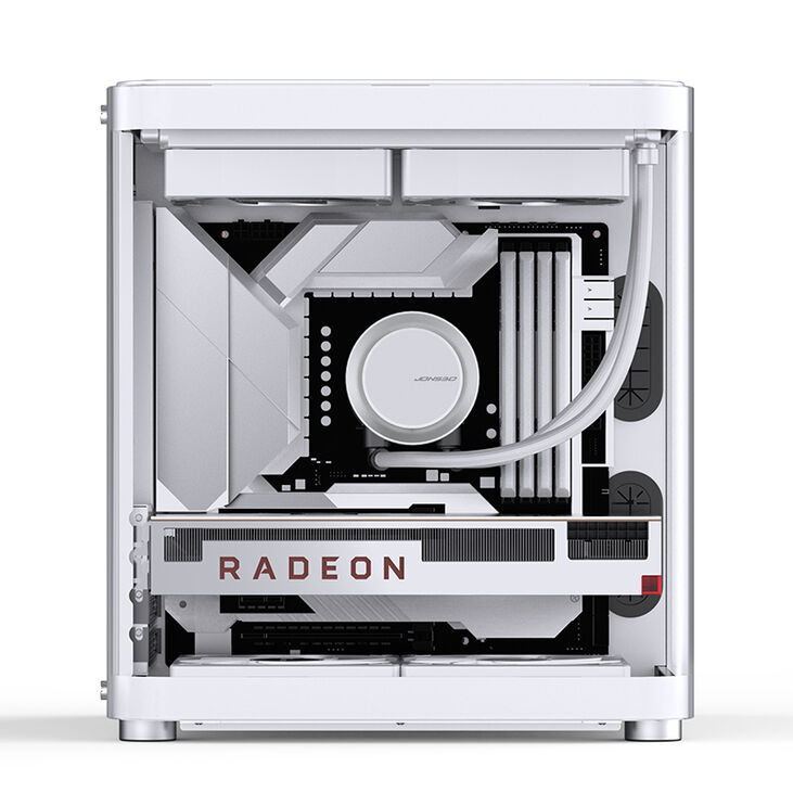 Caja Micro-ATX Jonsbo TK-1 2.0 Vidrio Templado Blanco image number 11