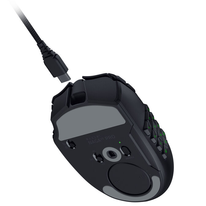 Rat&oacute;n Razer Naga V3 Pro 50000DPI Wireless/Bluetooth Negro image number 9