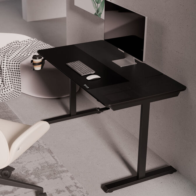 Escritorio Gaming ThunderX3 LAB-X Lite &ndash; Negro image number 13