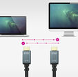 Cable HDMI V2.1 8K NanoCable IRIS USB-A M/M 3 M Negro image number null