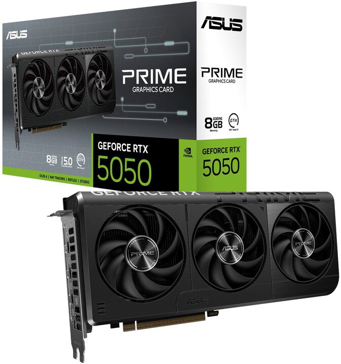 Tarjeta Gr&aacute;fica Asus GeForce&reg; RTX 5050 Prime 8GB GDDR6 DLSS4 image number 0