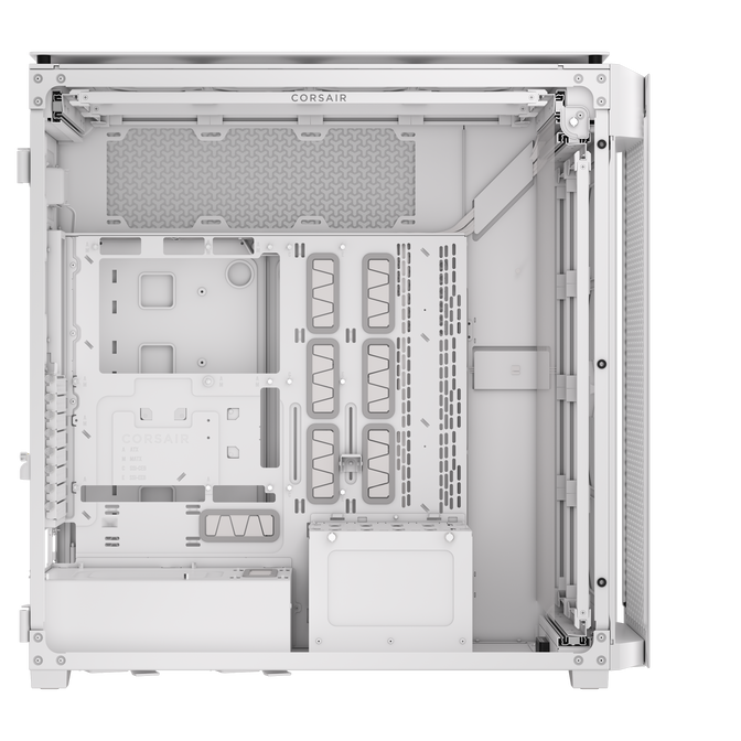 Torre E-ATX Corsair 9000D RGB Airflow Blanca Cristal Templado image number 7