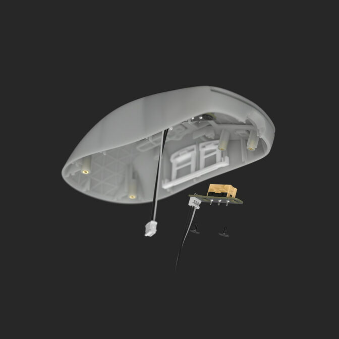 Rat&oacute;n Gaming Endgame Gear OP1 - Blanco White Frost image number 9