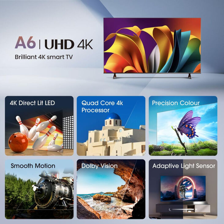 Televisor Hisense 75A6N 75" Mini LED UltraHD 4K VIDAA image number 1