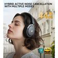 Auriculares Edifier Atom Max ANC Bluetooth Negro image number null