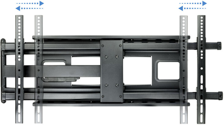 Soporte de Pared Tooq Tilt 43" a 80" Max. 50kg Negro image number 6