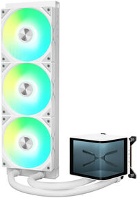 Water Cooler CPU TRYX Panorama Upgraded 360 ARGB Blanco