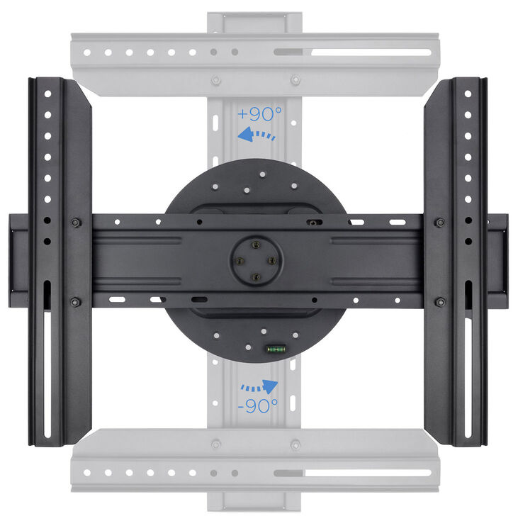 Soporte de Pared Tooq Rotação 360º 37" a 70" Max. 50Kg Negro image number 2