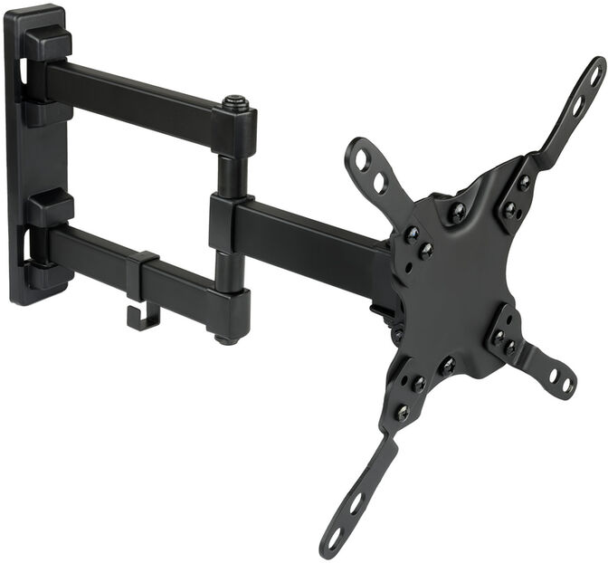 Soporte de Pared Tooq Tilt e GiRat&oacute;nrio 3 Pivots 13" a 42" Max. 20Kg Negro image number 0