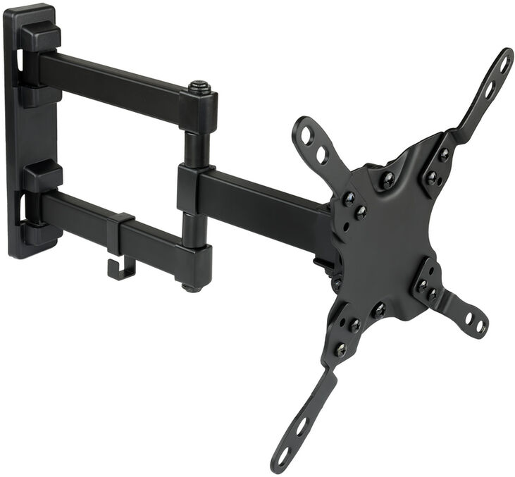 Soporte de Pared Tooq Tilt e GiRatónrio 3 Pivots 13" a 42" Max. 20Kg Negro image number 0