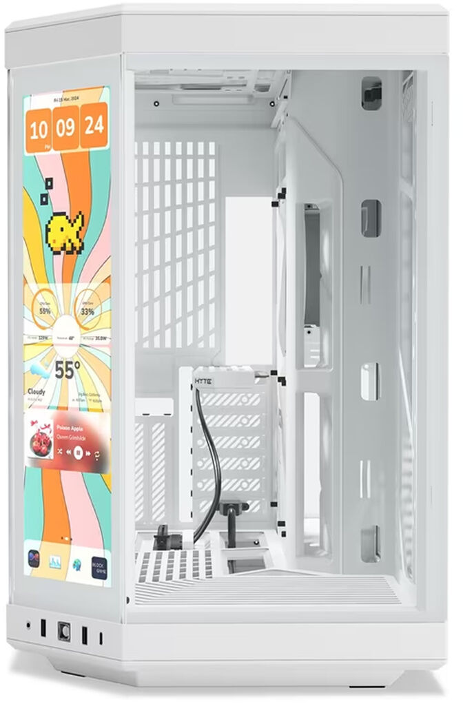 Caja ATX Hyte Y70 Touch Infinite Vidrio Templado Blanco image number 1