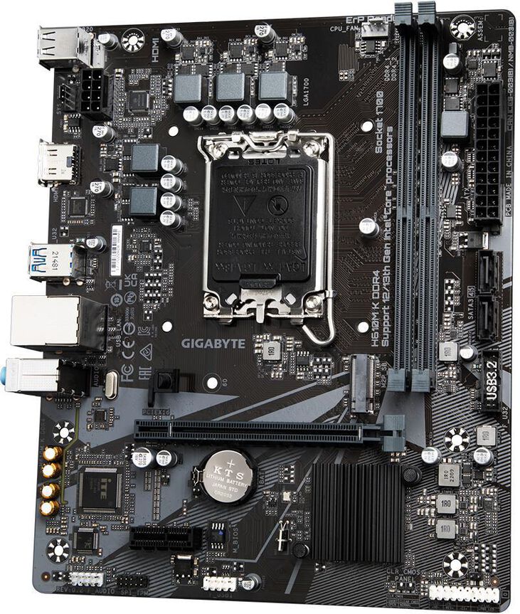 Placa Base Gigabyte H610M K DDR4 image number 3
