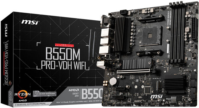 Placa Base MSI B550M PRO-VDH WIFI&nbsp; image number 0