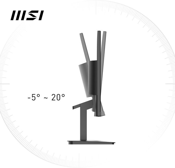 Monitor MSI 23.8" PRO MP2412 VA FHD 100Hz FreeSync (Adaptive Sync) image number 18