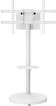 Soporte M&oacute;vil de Piso Ewent EW1550 Heavy-Duty Mobile TV Floor Stand 37" - 86" Blanco image number null