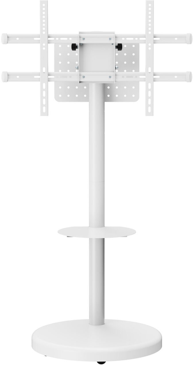 Soporte M&oacute;vil de Piso Ewent EW1550 Heavy-Duty Mobile TV Floor Stand 37" - 86" Blanco image number 2
