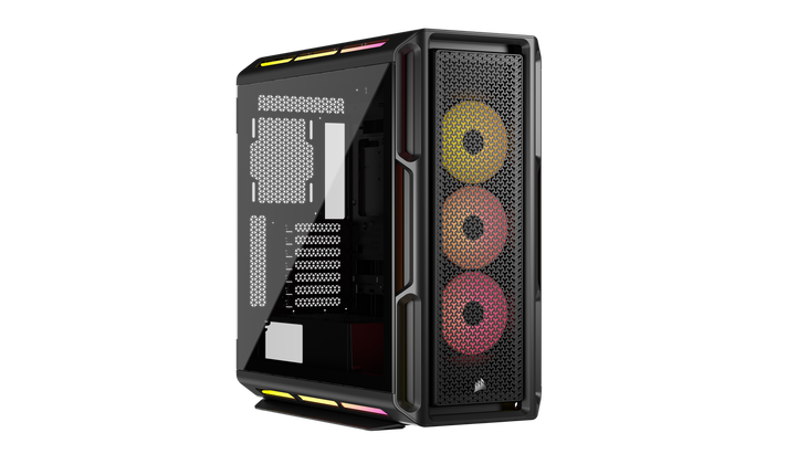 Torre E-ATX Corsair 5000T LX ARGB Negro Cristal Templado image number 0