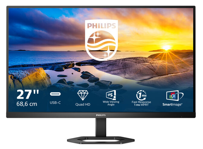 Monitor Philips 27" 27E1N5600AE IPS QHD 75Hz USB-C image number 0