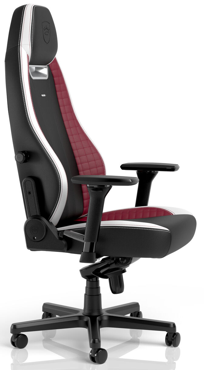 Silla noblechairs LEGEND - Negra/Blanca/Roja image number 1