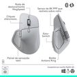 Rat&oacute;n &Oacute;ptico Logitech MX Master 4 Advanced Wireless 8000DPI Offwhite image number null