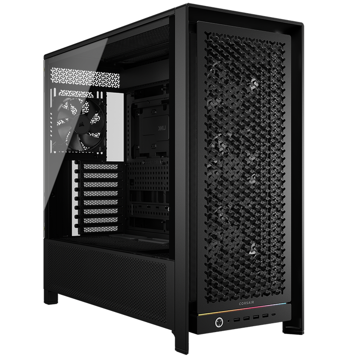 Torre E-ATX Corsair Frame 5000D RS Airflow Negro Cristal Templado image number 0
