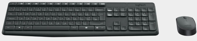 Teclado + Rat&oacute;n Logitech MK235 Wireless PT image number 1
